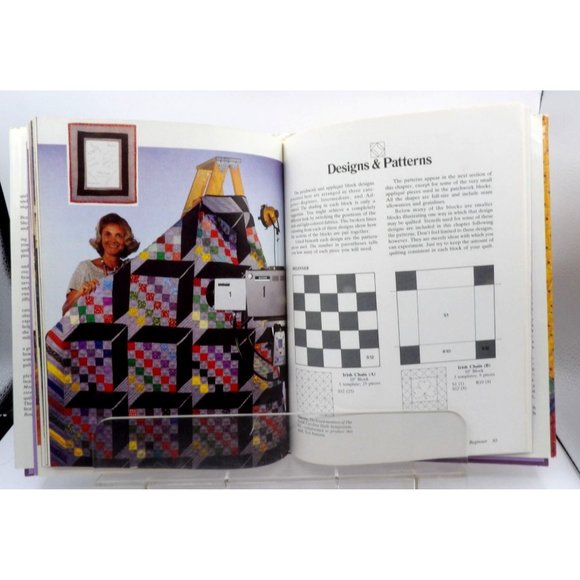 Quilt Pattern Book "More Lap Quilting" Georgia Bonesteel ©1985 Oxmoor House - Picture 8 of 8